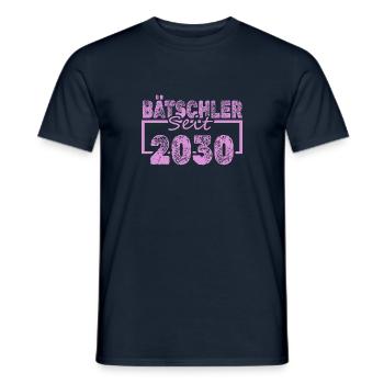 Jungeselle 2030 - Männer T-Shirt - Navy - Vorne - AI Model Male 178 light (178cm)