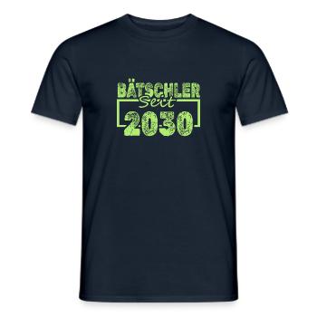2030 - T-shirt homme - marine - Devant - AI Model Male 178 light (178cm)