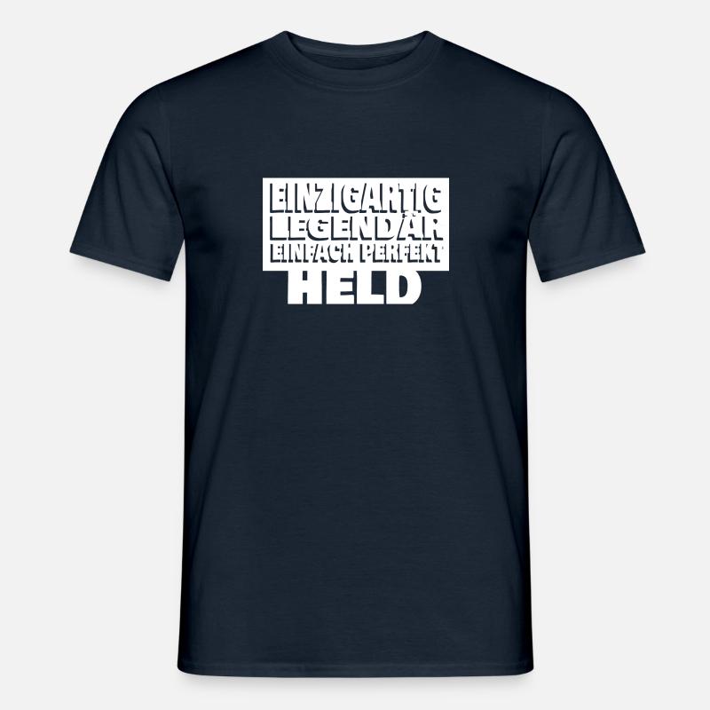 Held - Männer T-Shirt - Navy