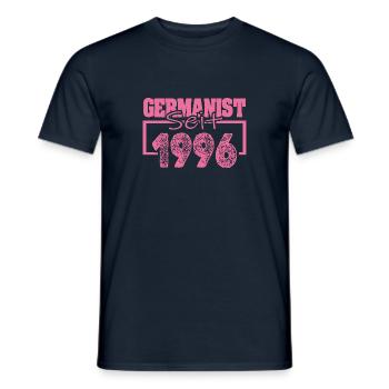 Studi 1996 - Männer T-Shirt - Navy - Vorne - AI Model Male 178 light (178cm)