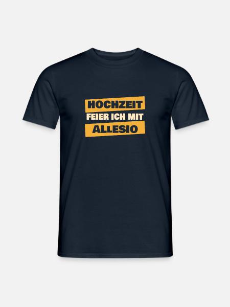 Gift for Allesio - Men's T-Shirt - navy