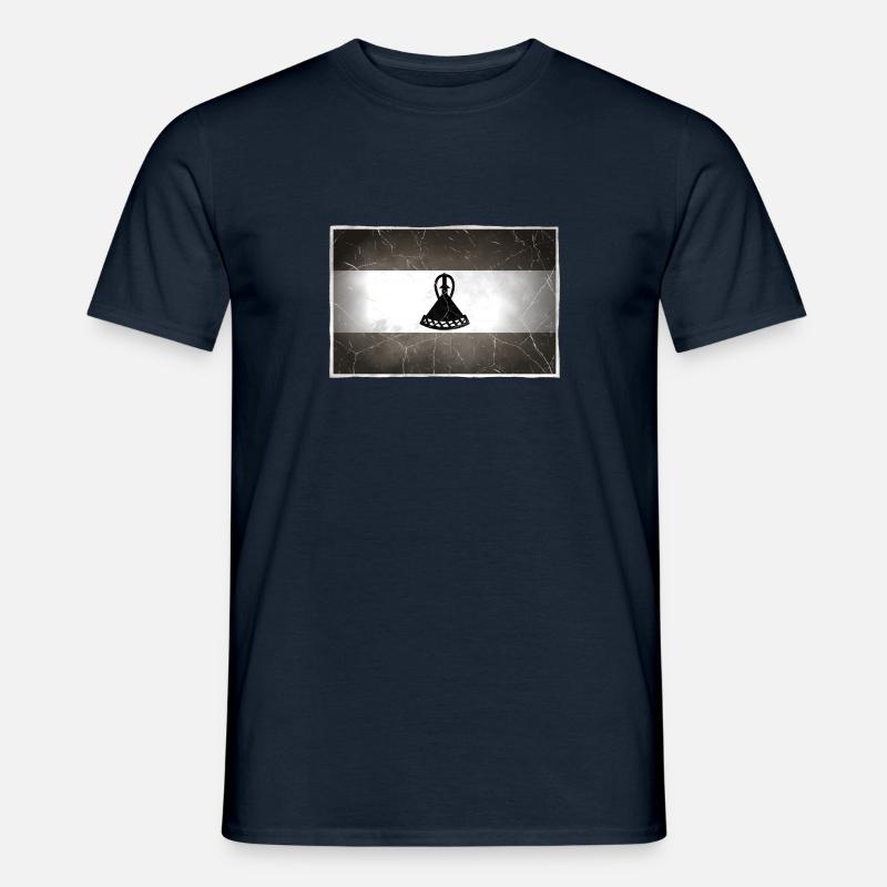 Lesotho - Männer T-Shirt - Navy