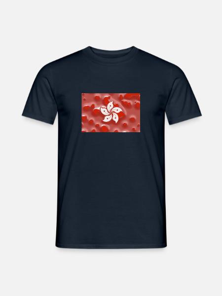 Hong Kong - Men's T-Shirt - navy