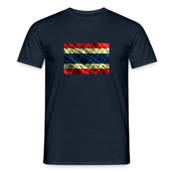 Thaïlande - T-shirt homme - marine - Devant - AI Model Male 178 light (178cm)