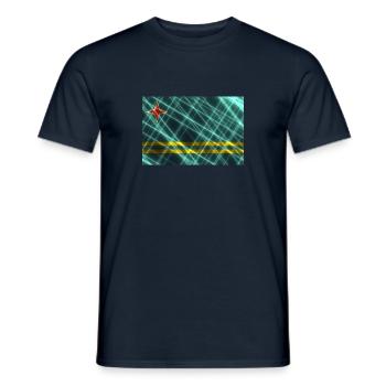 Aruba - Men's T-Shirt - navy - Front - AI Model Male 178 light (178cm)
