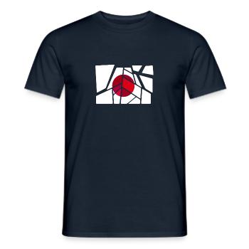 Japan - Men's T-Shirt - navy - Front - AI Model Male 178 light (178cm)