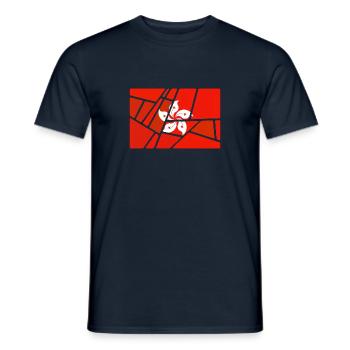 Gift for Hong Kong - Men's T-Shirt - navy - Front - AI Model Male 178 light (178cm)