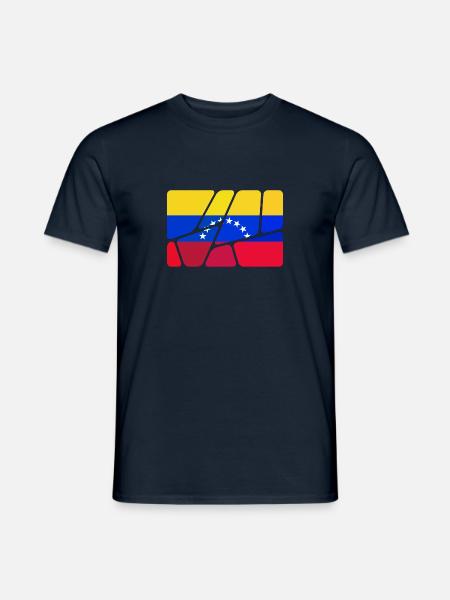 Venezuela Venezuela - Men's T-Shirt - navy