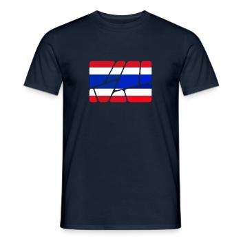 Cadeau pour la Thaïlande - T-shirt homme - marine - Devant - AI Model Male 178 light (178cm)