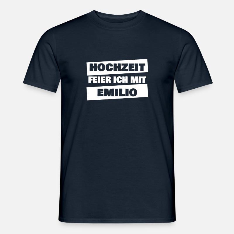 Emilio - Männer T-Shirt - Navy