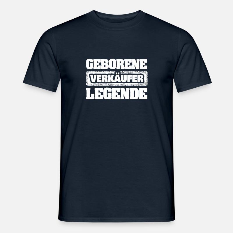 Profession Assistante de vente - T-shirt homme - marine
