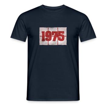 1975 - T-shirt homme - marine - Devant - AI Model Male 178 light (178cm)
