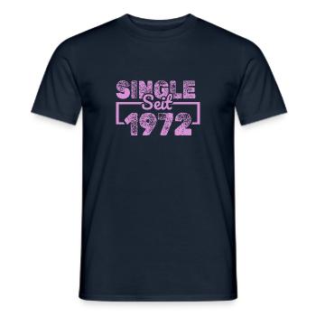 seit 1972 - Männer T-Shirt - Navy - Vorne - AI Model Male 178 light (178cm)