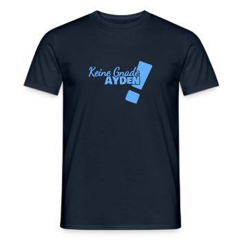 Lustig Ayden - Männer T-Shirt - Navy - Vorne - AI Model Male 178 light (178cm)