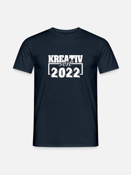 2022 2022 - Männer T-Shirt - Navy