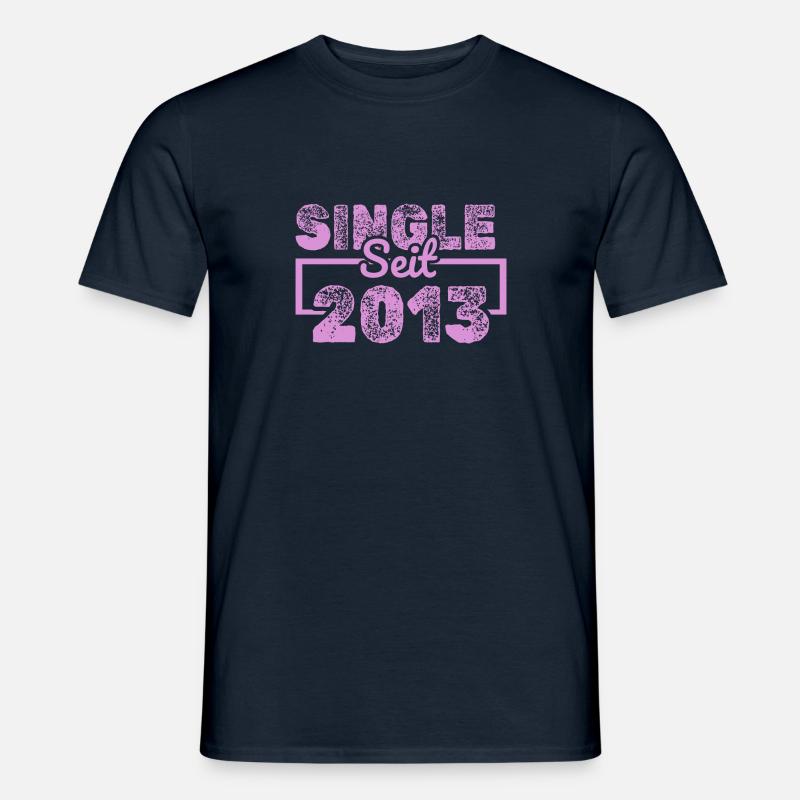 Single 2013 - Männer T-Shirt - Navy