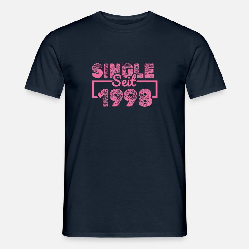 Single 1998 - Männer T-Shirt - Navy