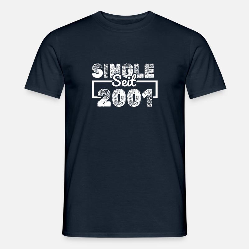 2001 - Männer T-Shirt - Navy