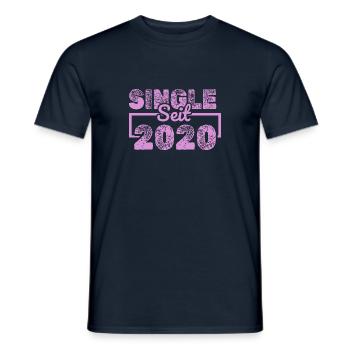 2020 - Männer T-Shirt - Navy - Vorne - AI Model Male 178 light (178cm)