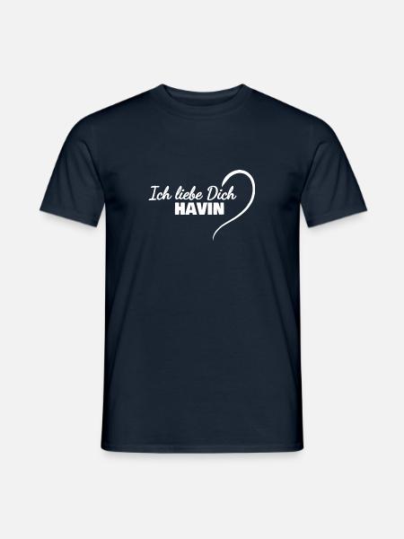 Havin - Männer T-Shirt - Navy