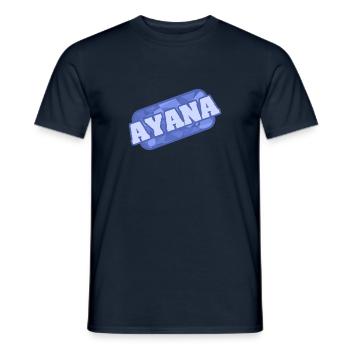 Santé et médecine Ayana - T-shirt homme - marine - Devant - AI Model Male 178 light (178cm)