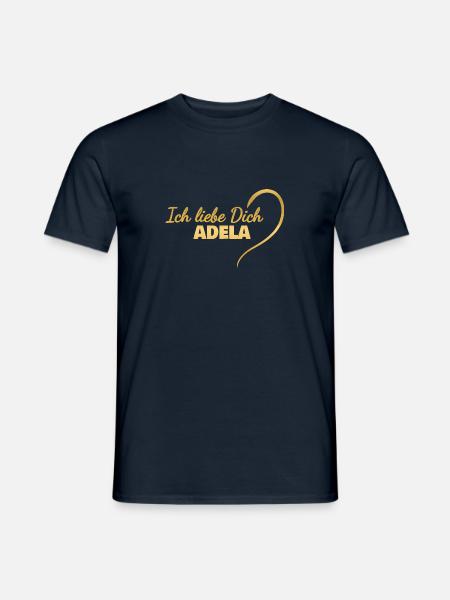 Geschenk für Adela - Männer T-Shirt - Navy