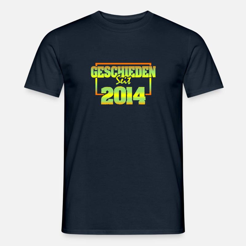Ehefrau 2014 - Männer T-Shirt - Navy