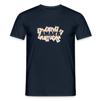 Vegas Amaya - Männer T-Shirt - Navy - Vorne - AI Model Male 178 light (178cm)