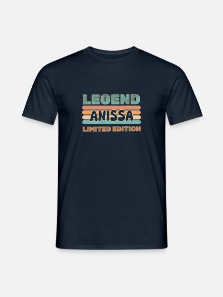 Gift for Anissa - Men's T-Shirt - navy
