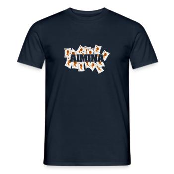 Vegas Almina - Männer T-Shirt - Navy - Vorne - AI Model Male 178 light (178cm)