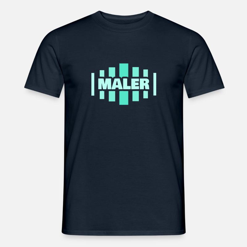 Maler - Männer T-Shirt - Navy