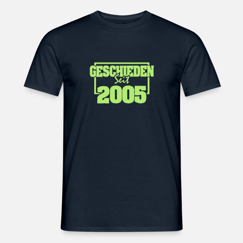 Single 2005 - Männer T-Shirt - Navy