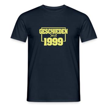 Single 1999 - Men's T-Shirt - navy - Front - AI Model Male 178 light (178cm)