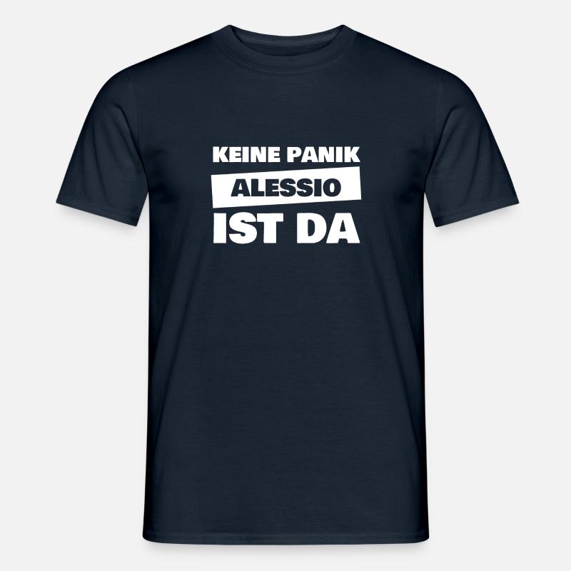 Alessio - Männer T-Shirt - Navy