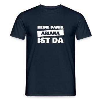 Geschenk für Ariana - Männer T-Shirt - Navy - Vorne - AI Model Male 178 light (178cm)