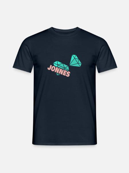 Jonnes - T-shirt homme - marine