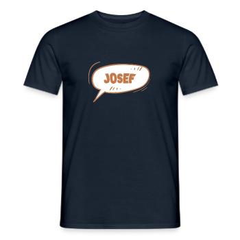Josef - T-shirt homme - marine - Devant - AI Model Male 178 light (178cm)