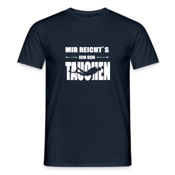 Mir Reichts Ich Gehe Tauchen - Männer T-Shirt - Navy - Vorne - AI Model Male 178 light (178cm)