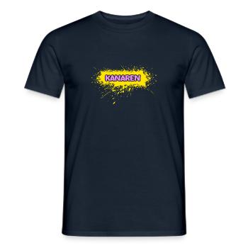 Kanaren als Sonne - Männer T-Shirt - Navy - Vorne - AI Model Male 178 light (178cm)
