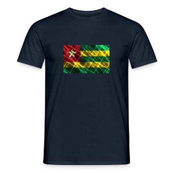 Togo - Männer T-Shirt - Navy - Vorne - AI Model Male 178 light (178cm)