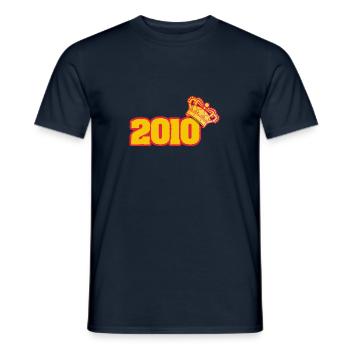 Né en 2010 - T-shirt homme - marine - Devant - AI Model Male 178 light (178cm)
