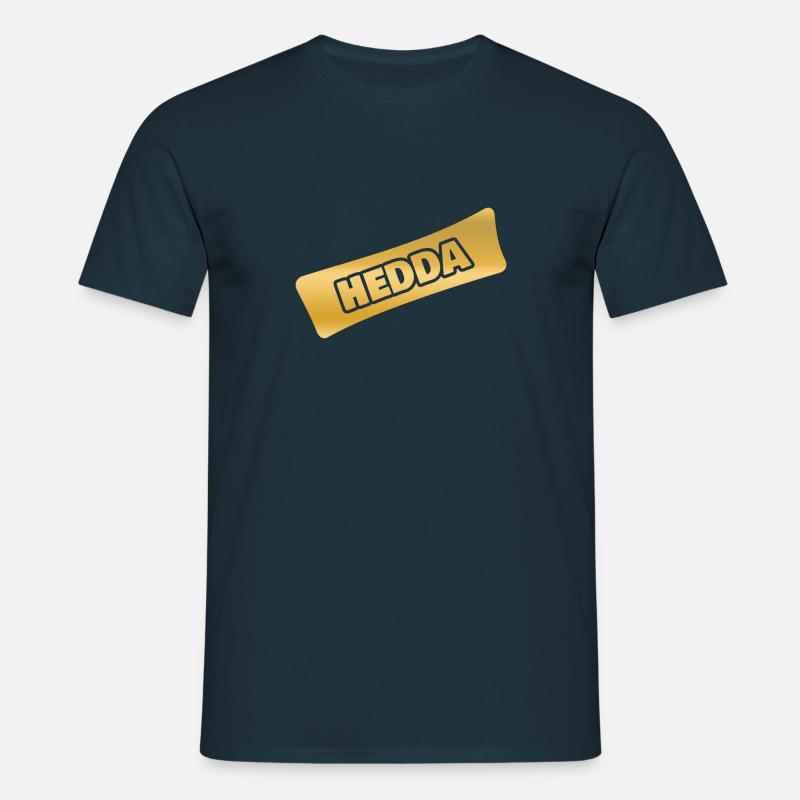 Name Hedda - Männer T-Shirt - Navy