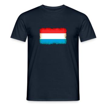 Luxembourg Luxembourg - T-shirt homme - marine - Devant - AI Model Male 178 light (178cm)