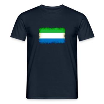 Leone als Sierra - Männer T-Shirt - Navy - Vorne - AI Model Male 178 light (178cm)