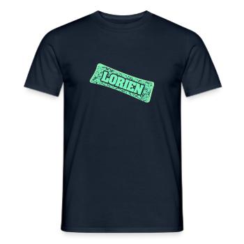 Geburtsname Lorien - Männer T-Shirt - Navy - Vorne - AI Model Male 178 light (178cm)