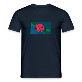 Bangladesch - Männer T-Shirt - Navy - Vorne - AI Model Male 178 light (178cm)