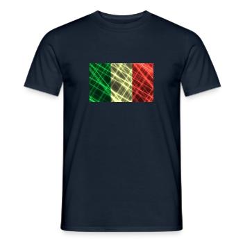 Italy - Men's T-Shirt - navy - Front - AI Model Male 178 light (178cm)