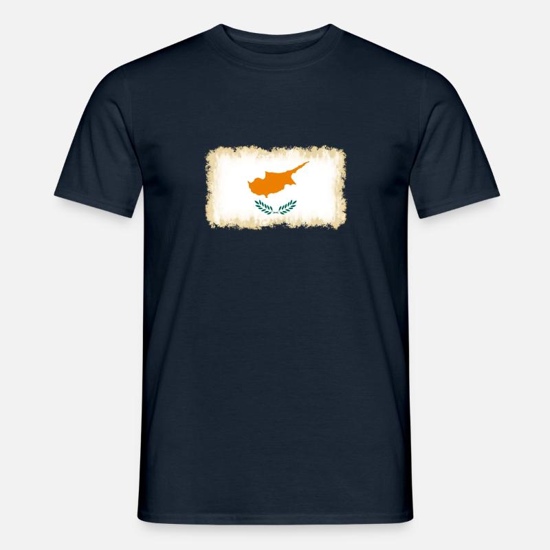 Zypern Zypern - Männer T-Shirt - Navy