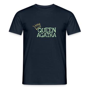 Geschenk für Agatha - Männer T-Shirt - Navy - Vorne - AI Model Male 178 light (178cm)
