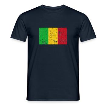 Mali - T-shirt homme - marine - Devant - AI Model Male 178 light (178cm)
